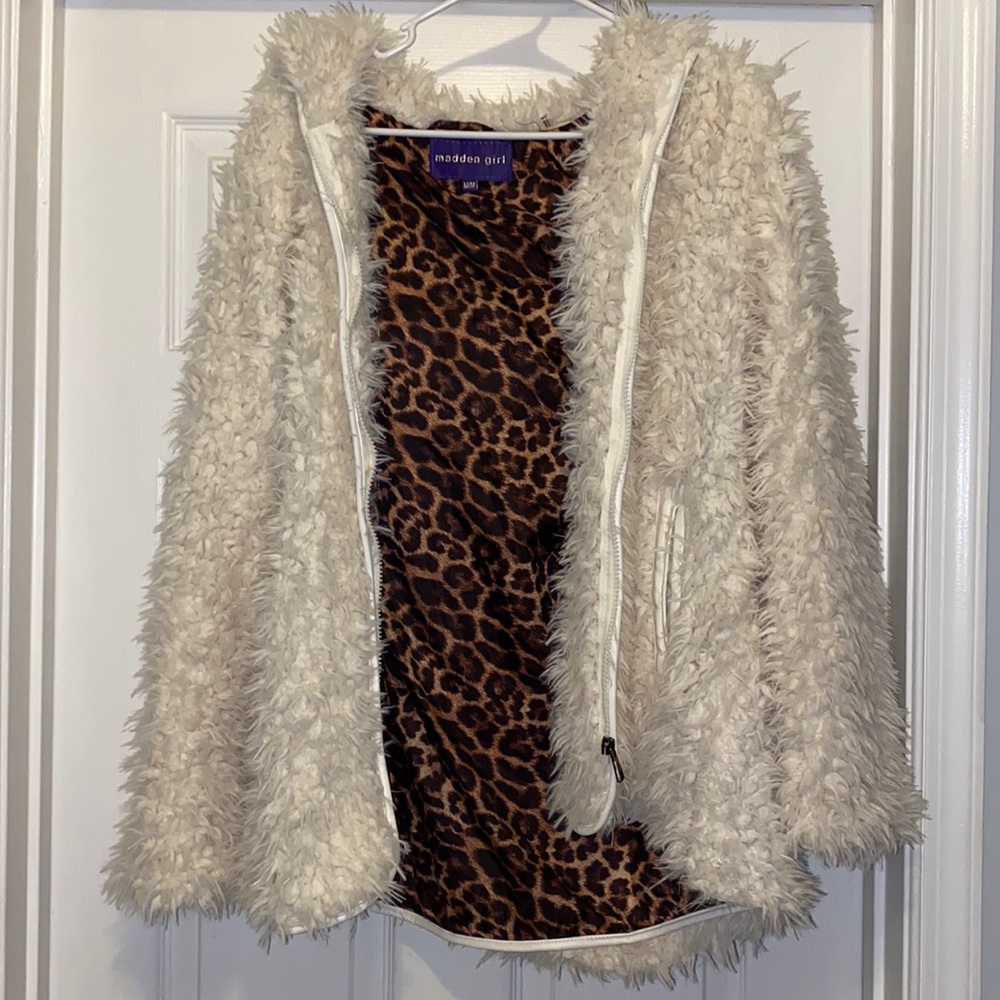 Zip Up Teddy Coat